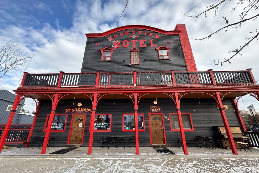 Rockyview Hotel in Cochrane, Alberta.