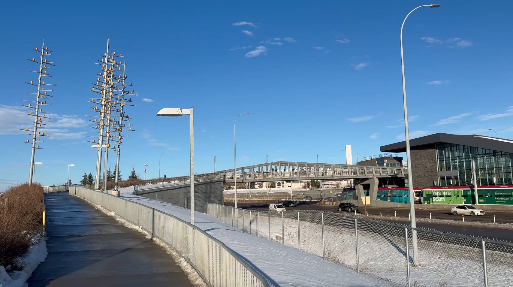 An image of the Tuscany, Calgary CTrain station.
