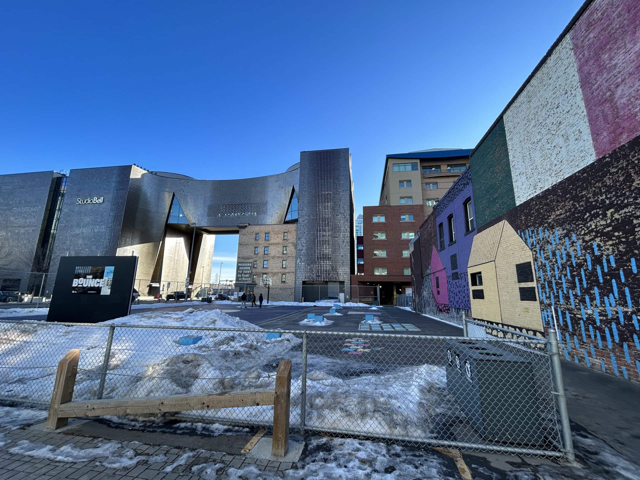 The East Village in Calgary