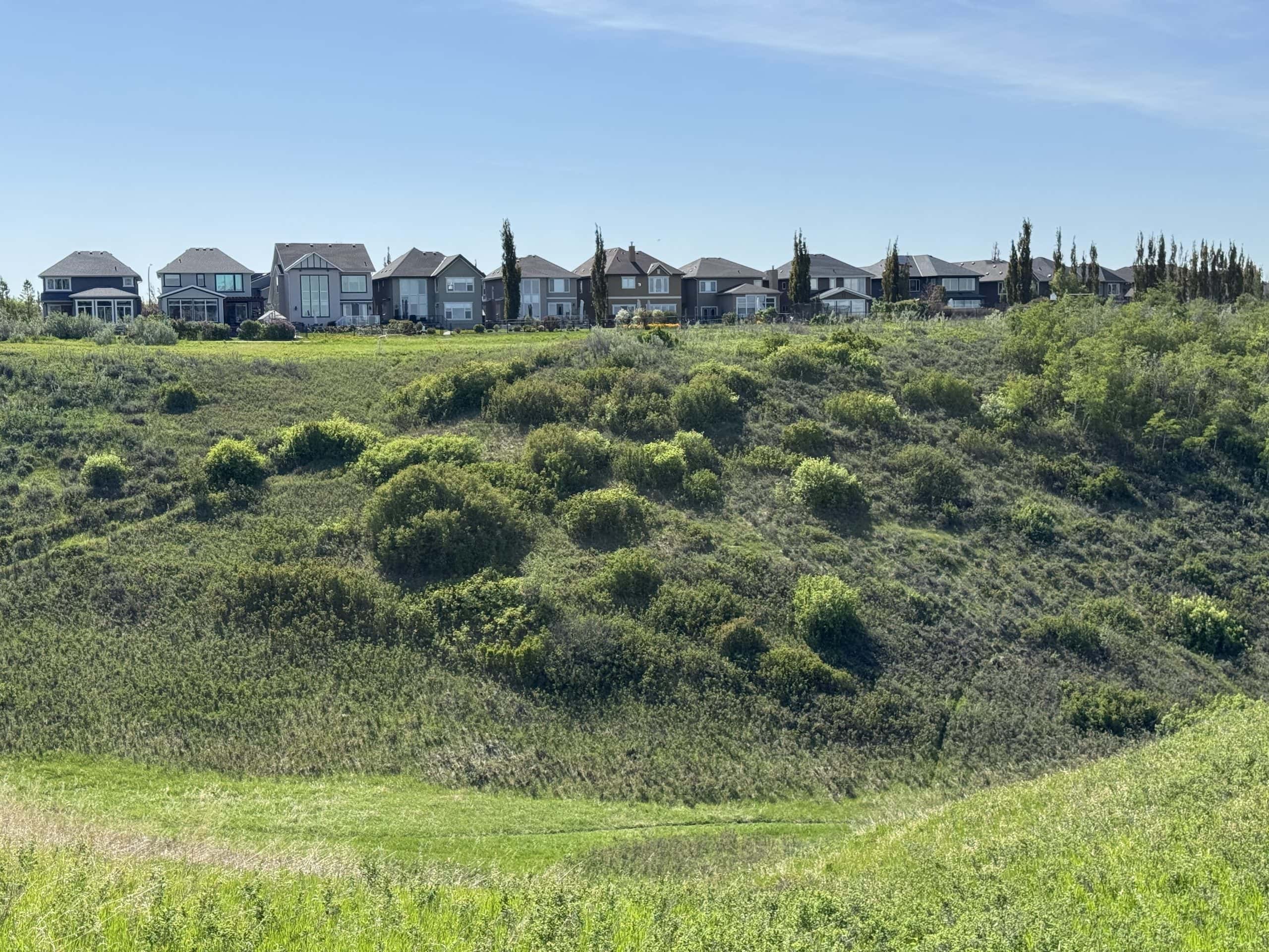 Scenic views of the Valley in Cranston, Calgary.