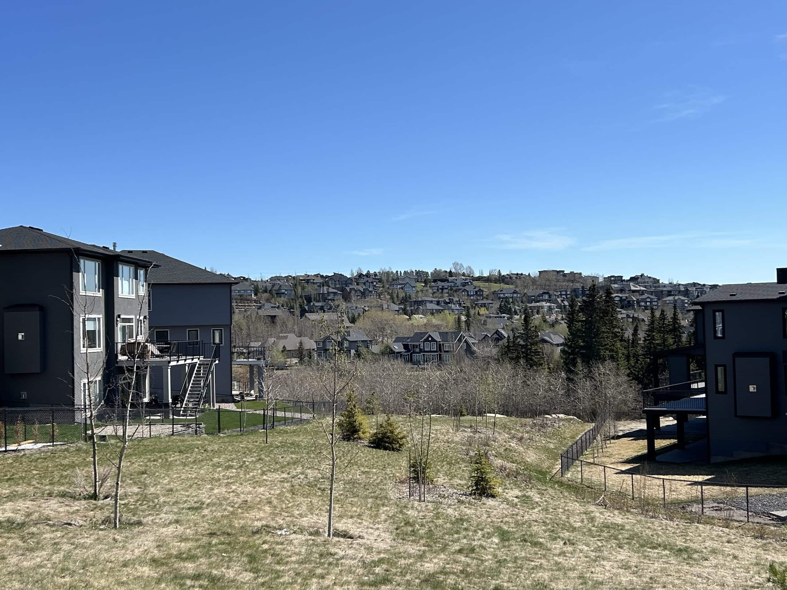 Scenic streetscape from West Calgary, known for its top-ranked schools, safe communities, and long-term real estate value.