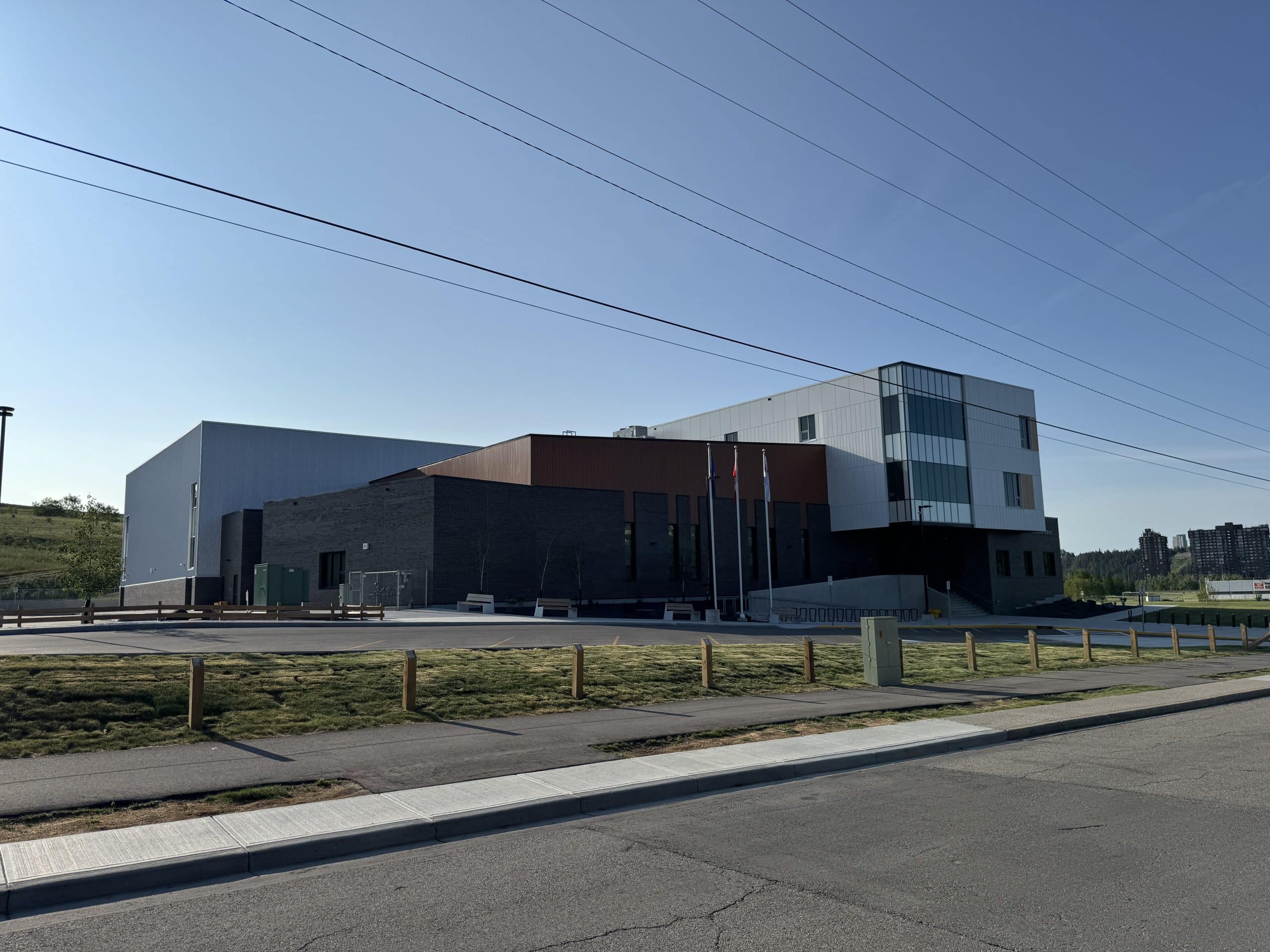 Thomas B. Riley School in Montgomery Calgary, a junior high public school with modern facilities.