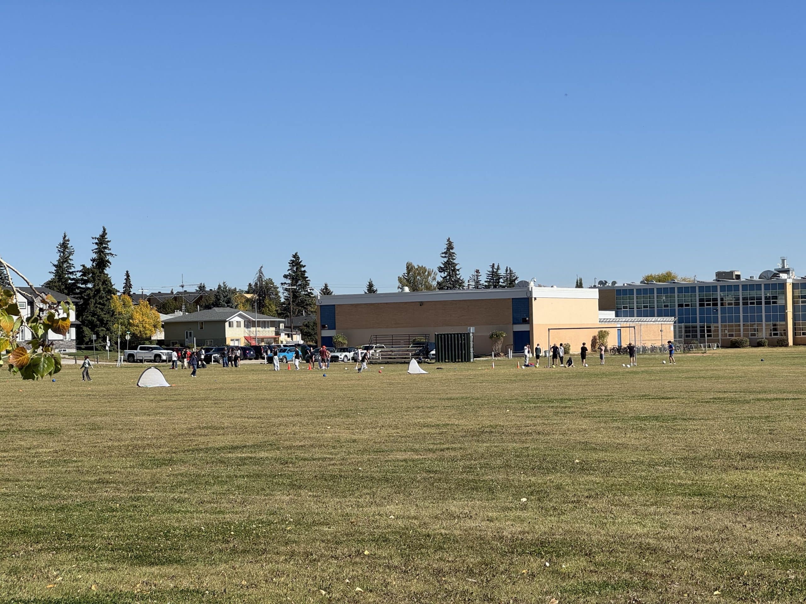 Wide open school fields in Glenbrook Calgary provide space for sports, outdoor activities, and community events, making the neighbourhood ideal for families.