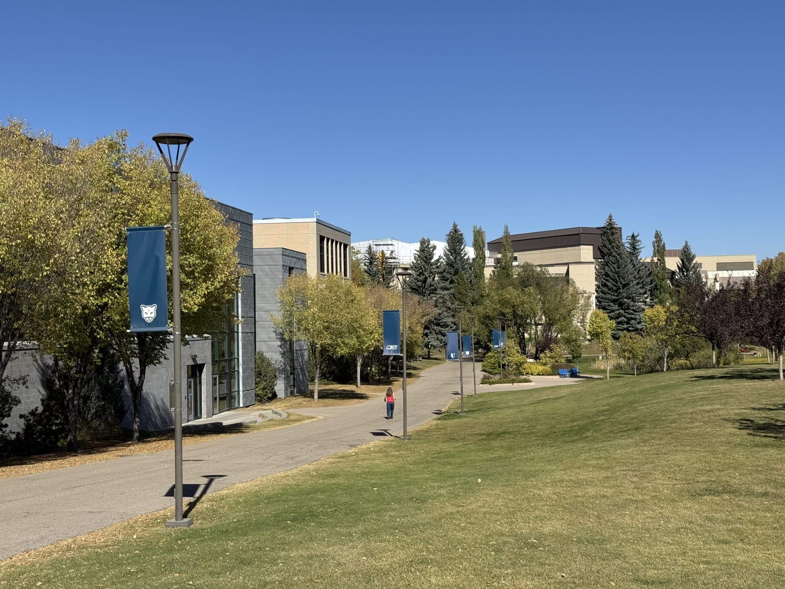 Mount Royal University sits on the edge of Glenbrook Calgary, offering higher education, green spaces, and a vibrant campus atmosphere close to the community.