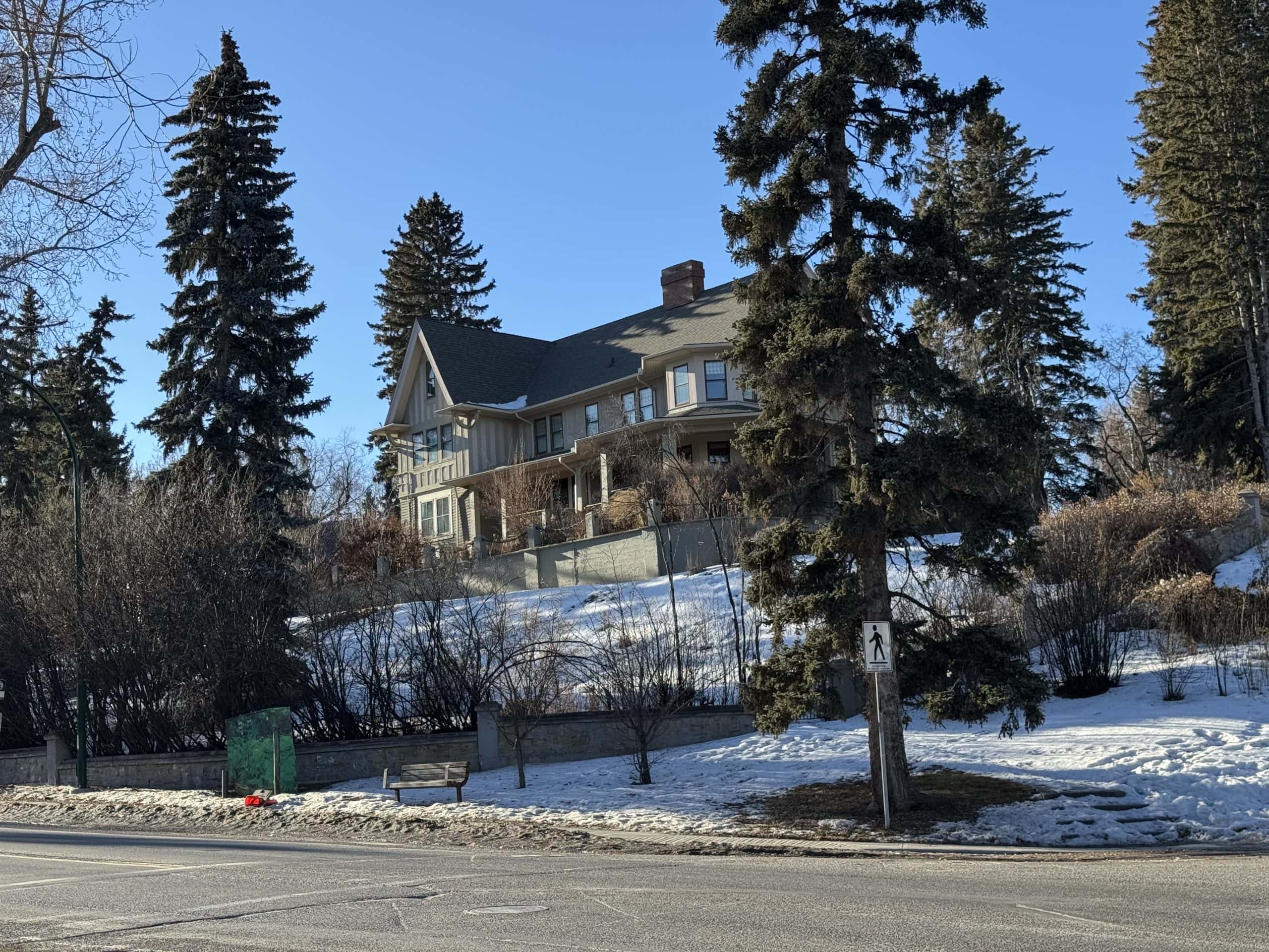 Historic luxury estate home in one of Calgary’s prestigious inner city neighbourhoods, featuring oversized lots, mature trees, and timeless architecture.