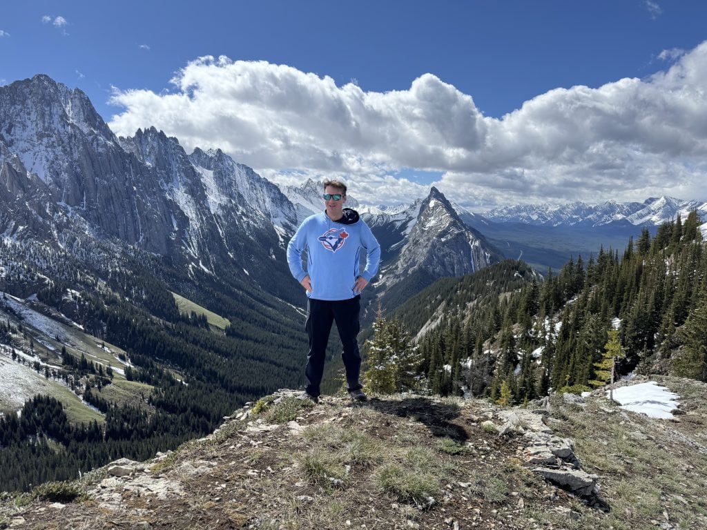 Panoramic views from King Creek Ridge in Kananaskis, featuring the Opal Range and one of the most spectacular ridge hikes in the Canadian Rockies.