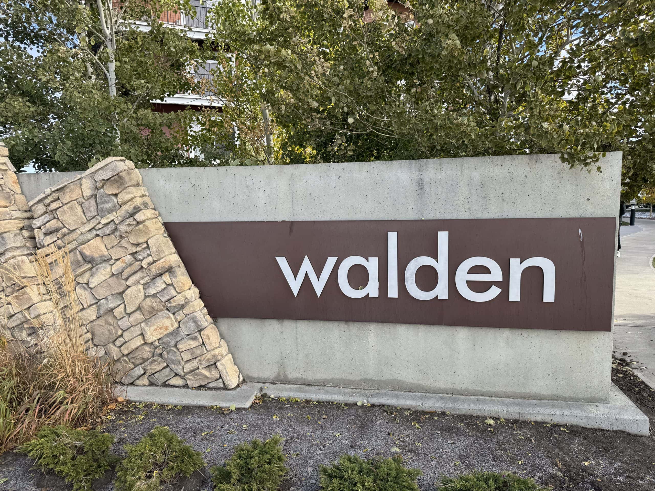 Walden community entrance sign in southeast Calgary, one of the newer suburban areas where $1 million can buy a larger modern home.
